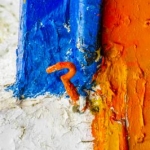 Photo d'art : Colorfield sur coque de bateau